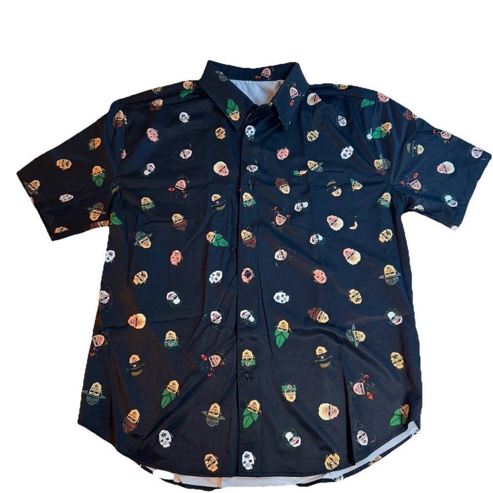 Dwight Schrute Many Faces Of Shirt Mens Small The Office TV Show Rainn Wilson